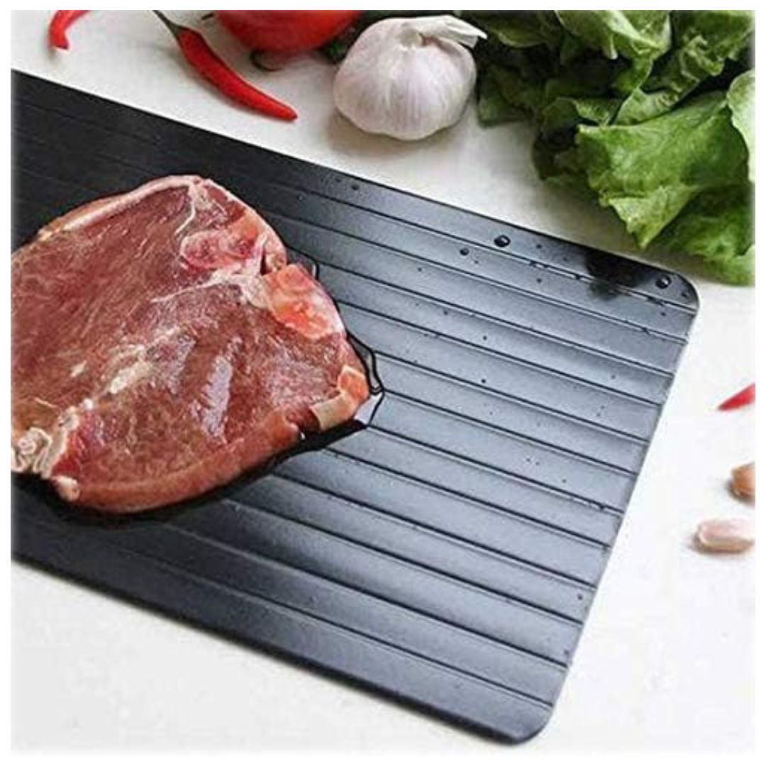 Bandeja de Descongelación Rápida / Tu Aliado en la Cocina – Descongela Carnes 3 Veces Más Rápido