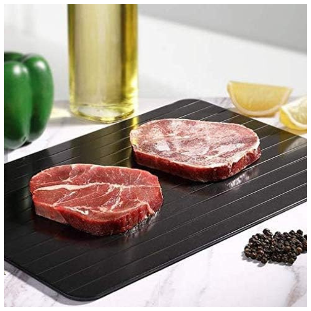 Bandeja de Descongelación Rápida / Tu Aliado en la Cocina – Descongela Carnes 3 Veces Más Rápido