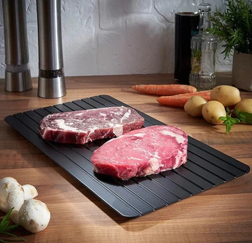 Bandeja de Descongelación Rápida / Tu Aliado en la Cocina – Descongela Carnes 3 Veces Más Rápido