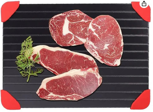 Bandeja de Descongelación Rápida / Tu Aliado en la Cocina – Descongela Carnes 3 Veces Más Rápido