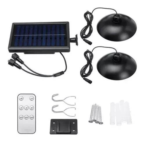 Lámpara Solar Led Colgante / Control 240