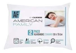 Set de 2 Almohadas Cannon (70x40 cm) – Comodidad y Soporte Perfecto