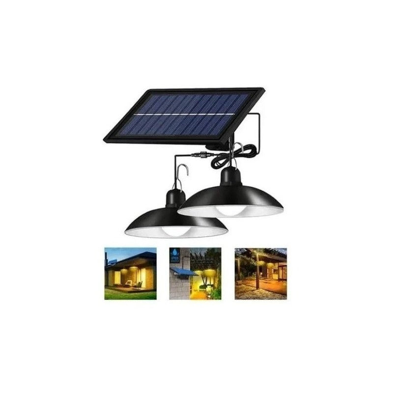 Lámpara Solar Led Colgante / Control 240