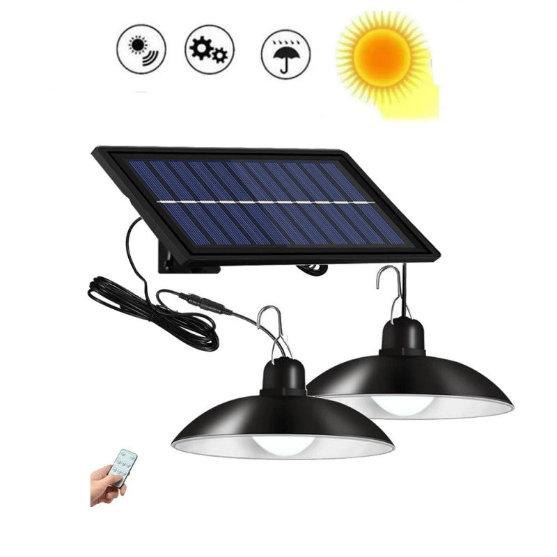 Lámpara Solar Led Colgante / Control 240